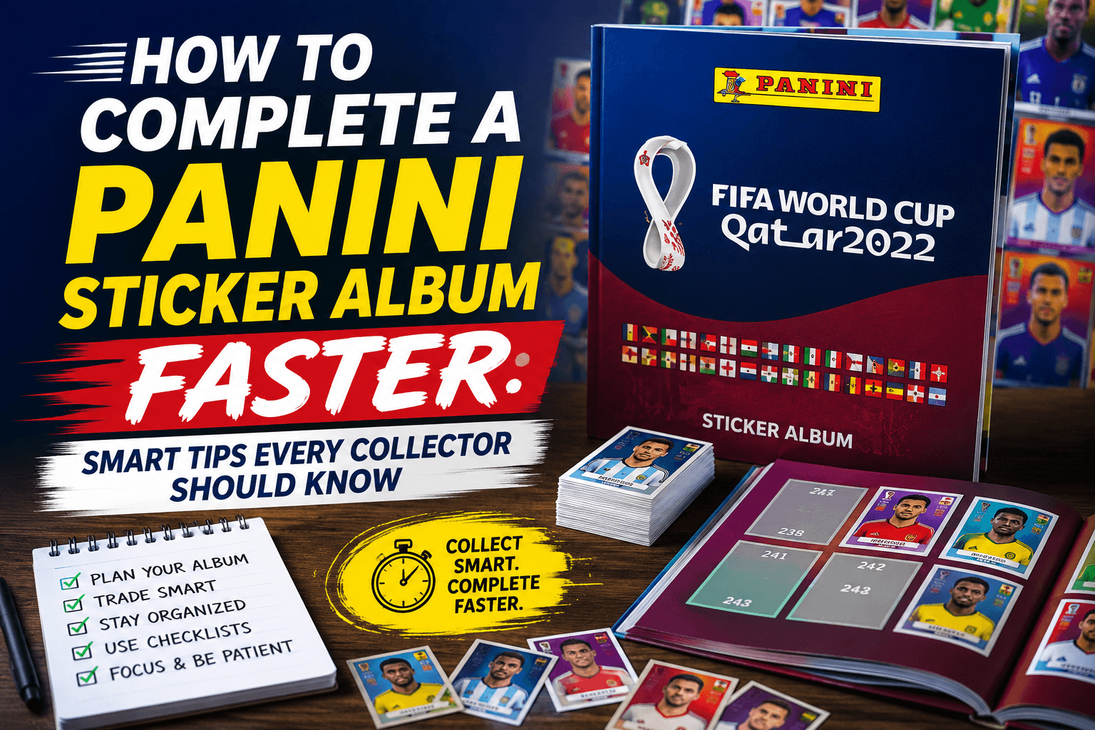 How to Complete a Panini Sticker Album Faster