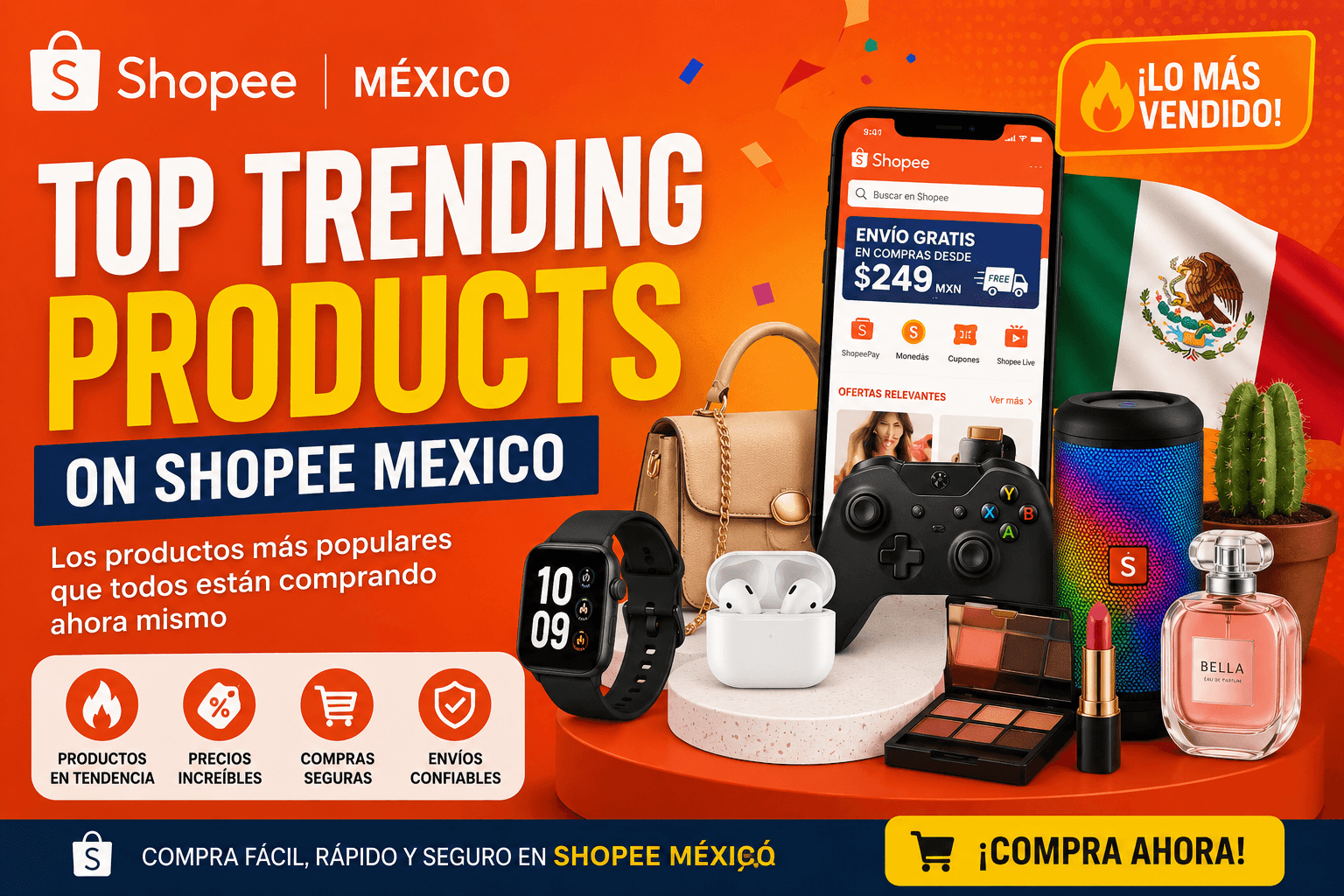 Shopee Mexico Top Products