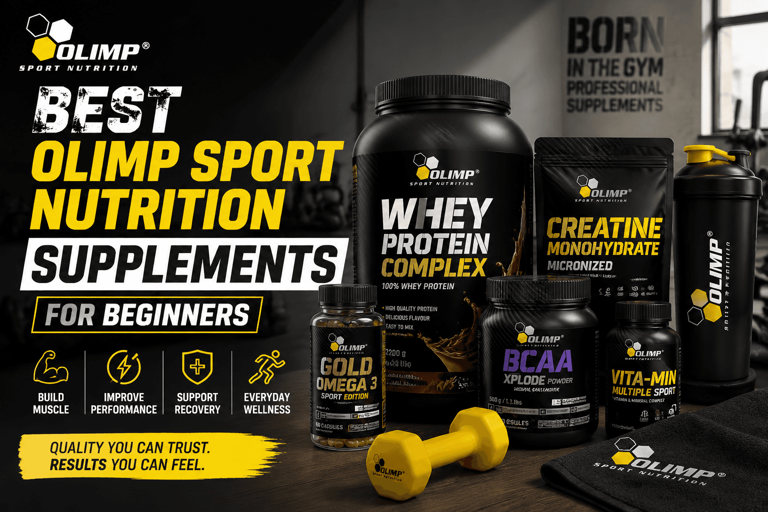 Best Olimp Sport Nutrition Supplements for Beginners (2026 Guide)