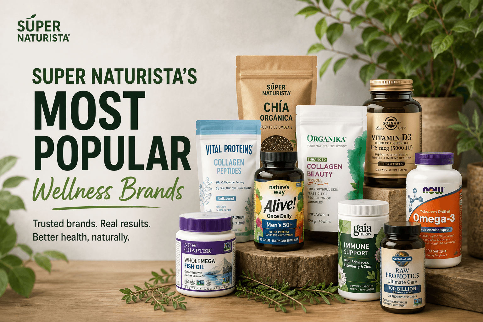 Súper Naturista's Most Popular Wellness Brands