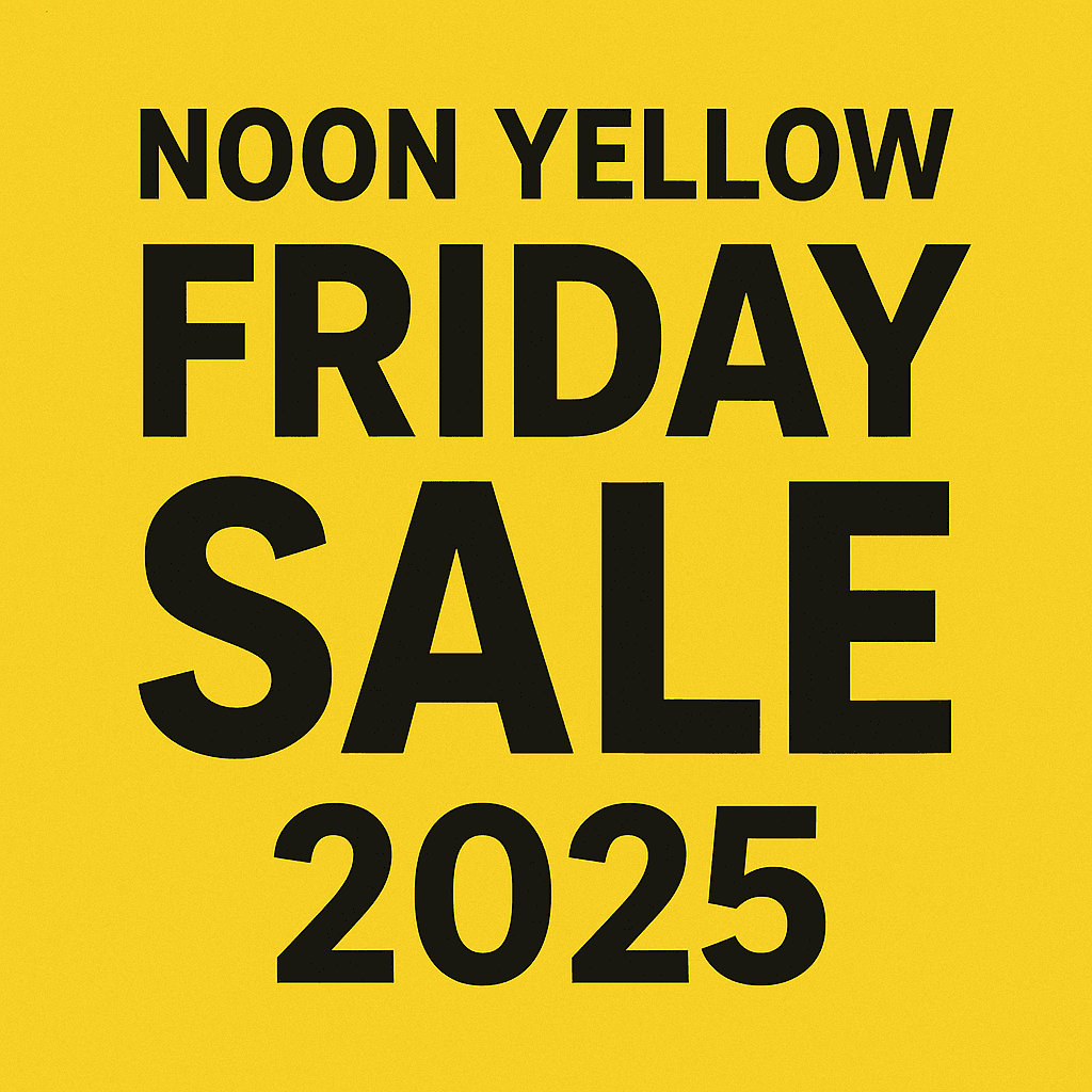 Noon Yellow Friday Sale