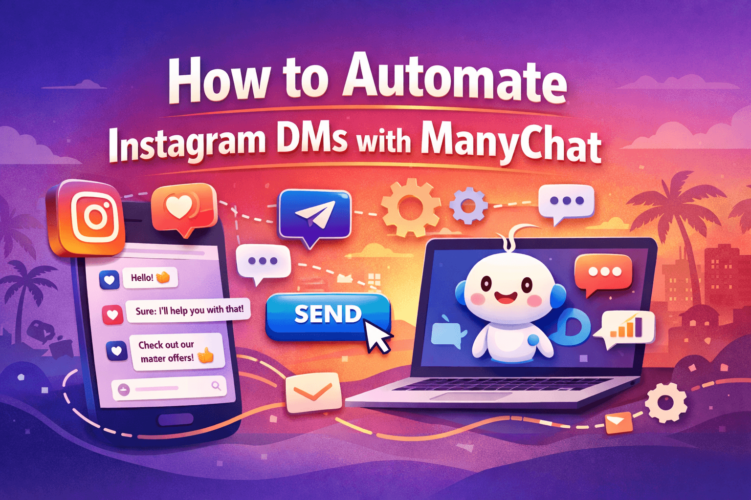How to Automate Instagram DMs with ManyChat