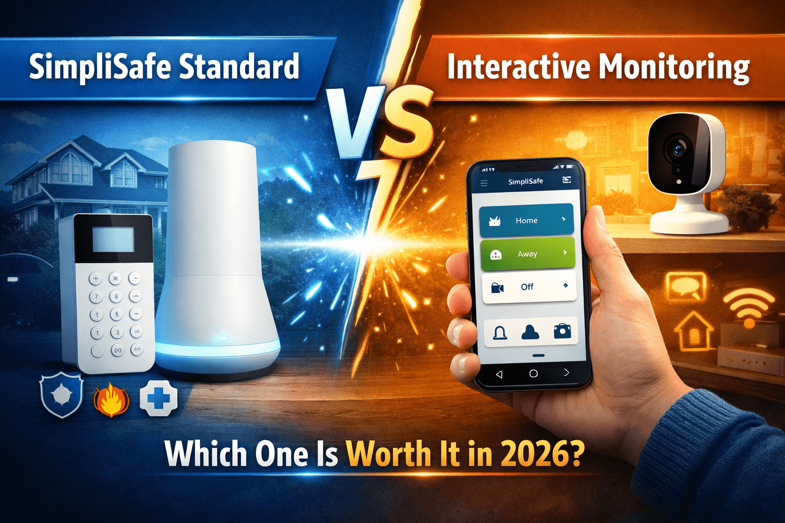 SimpliSafe Standard vs Interactive Monitoring Plan: Which One Is Worth It in 2026?