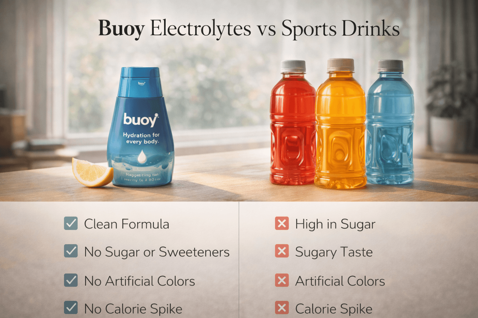 Buoy Electrolyte
