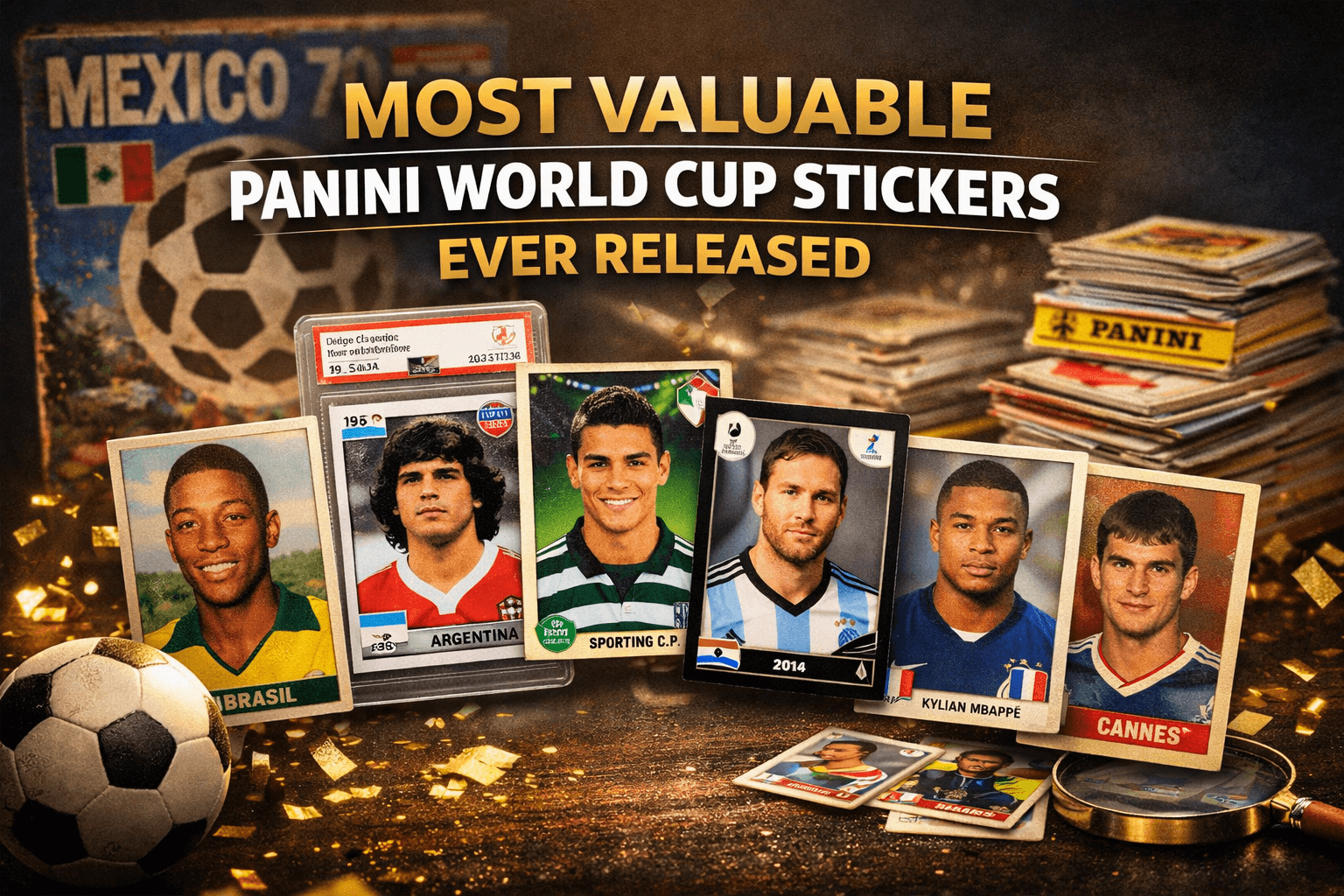 Most Valuable Panini World Cup Stickers Ever Released