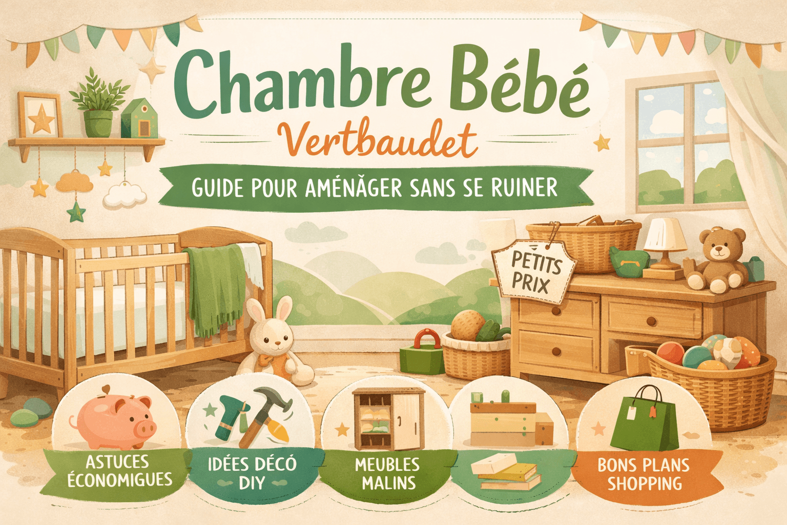 Chambre Bébé Vertbaudet: Guide Pour Aménager Sans Se Ruiner