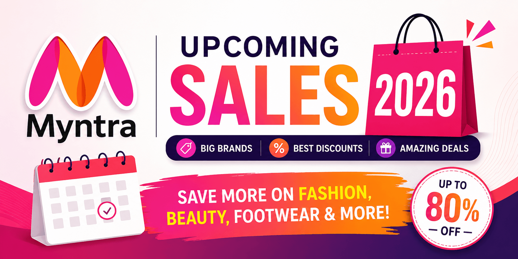 Myntra Sale Dates 2026: Biggest Fashion & Beauty Discounts You Shouldn't Miss