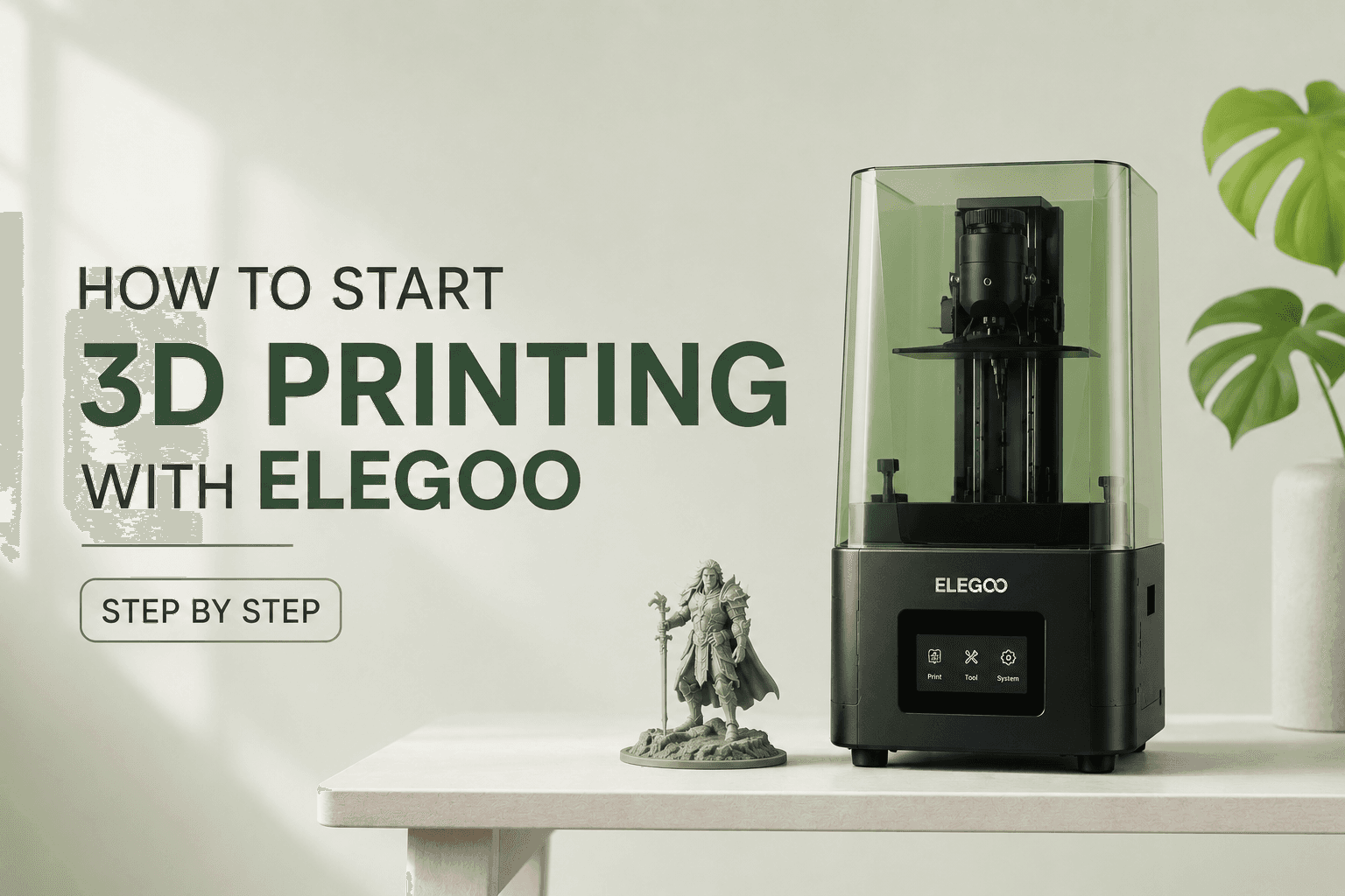 How to Start 3D Printing with Elegoo