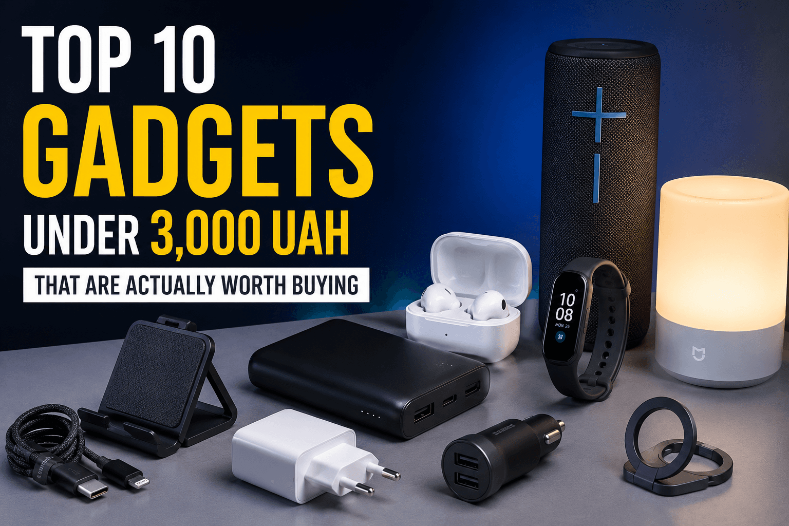 Top 10 Gadgets Under 3000 UAH