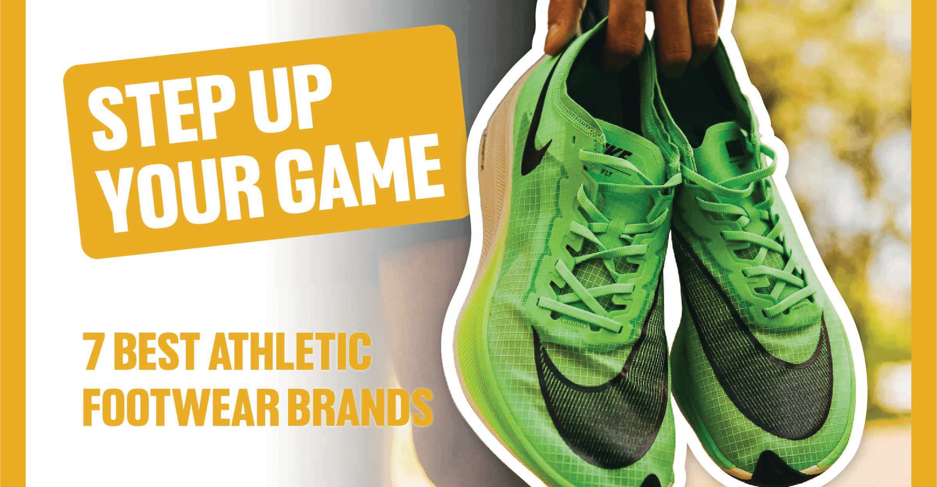 Athletic footwear brands