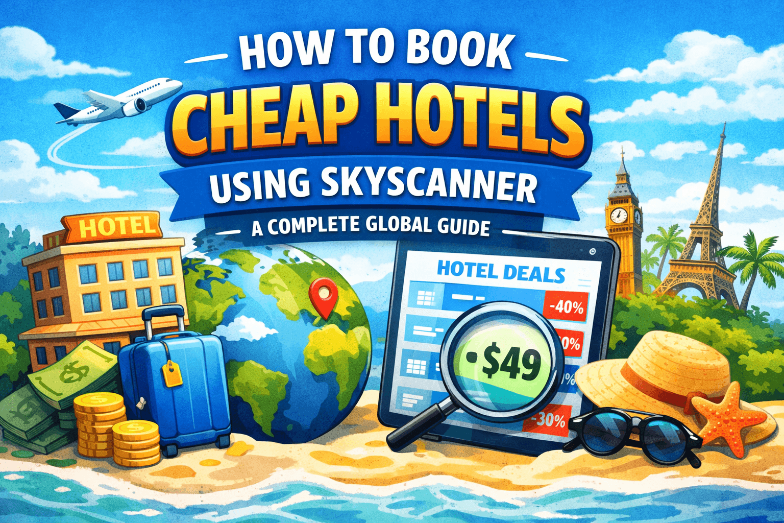 How to Book Cheap Hotels Using Skyscanner: A Complete Global Guide