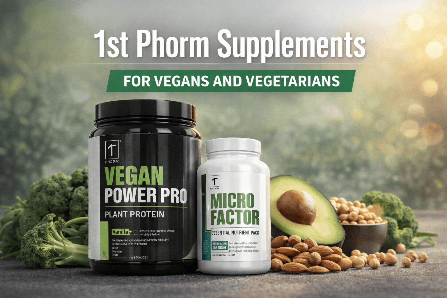 1st Phorm Supplements for Vegans and Vegetarians