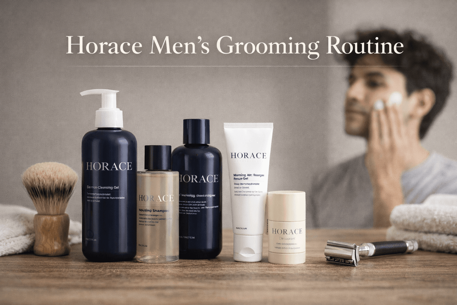 Horace Men’s Grooming Routine