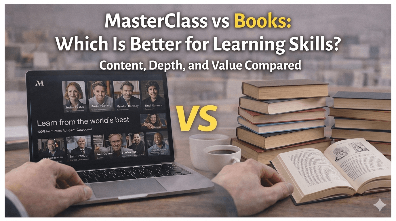 MasterClass vs Books