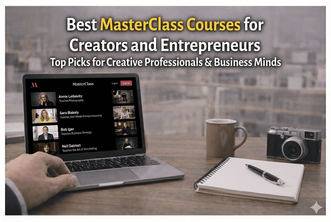 MasterClass Courses for Creators