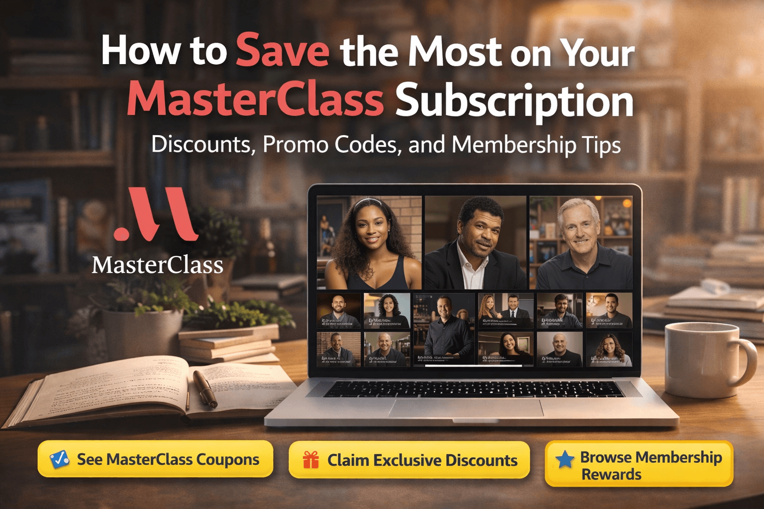 Top MasterClass Discounts
