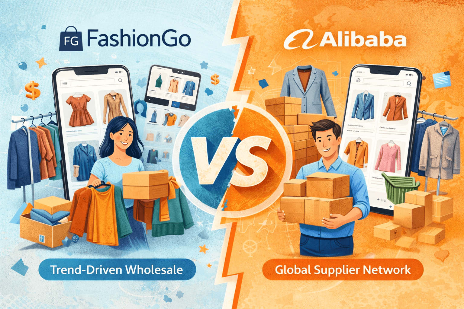 FashionGo vs Alibaba