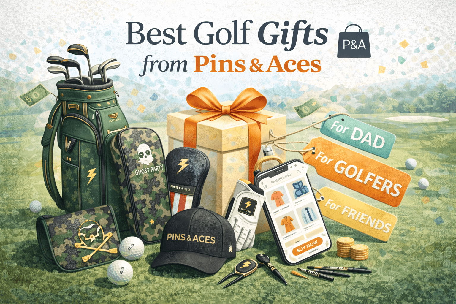 Pins & Aces golf gifts