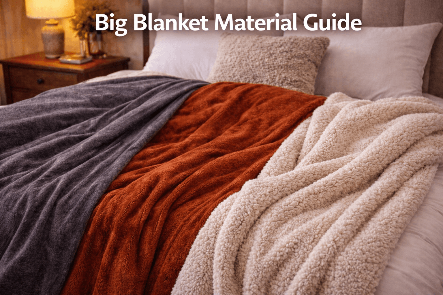 Big Blanket fabric comparison