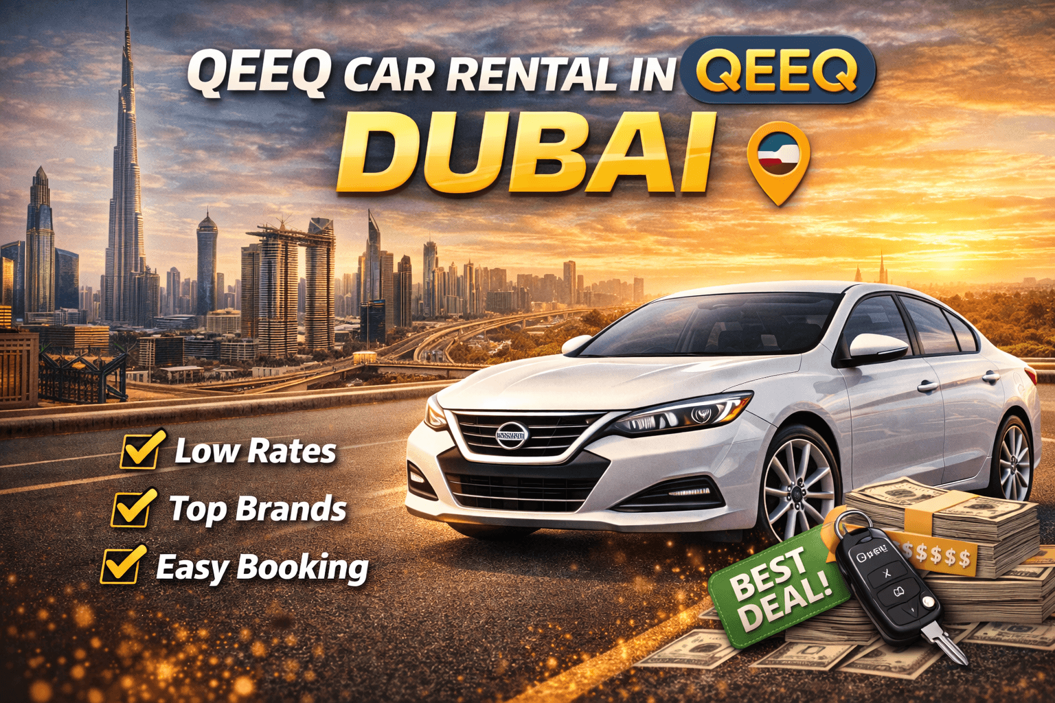 Complete Guide on QEEQ Car Rental in Dubai