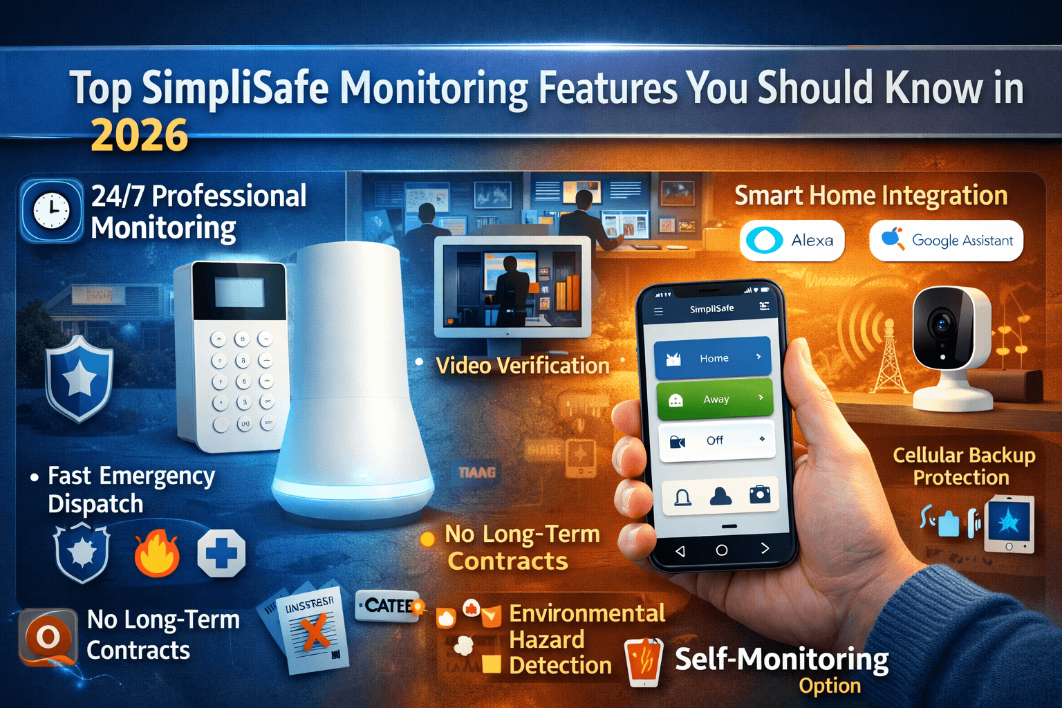 Top SimpliSafe Monitoring Features
