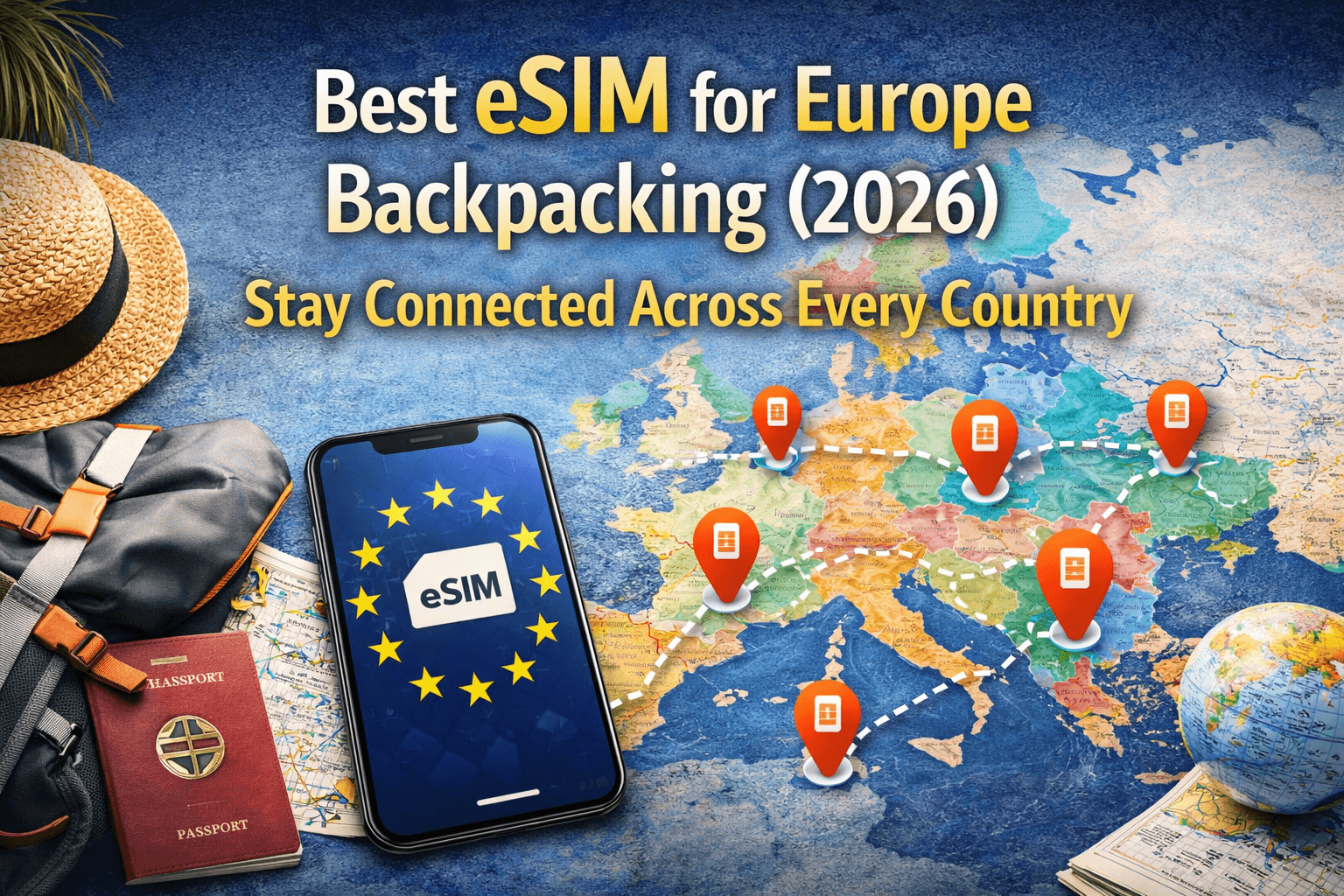 Best eSIM for Europe Backpacking