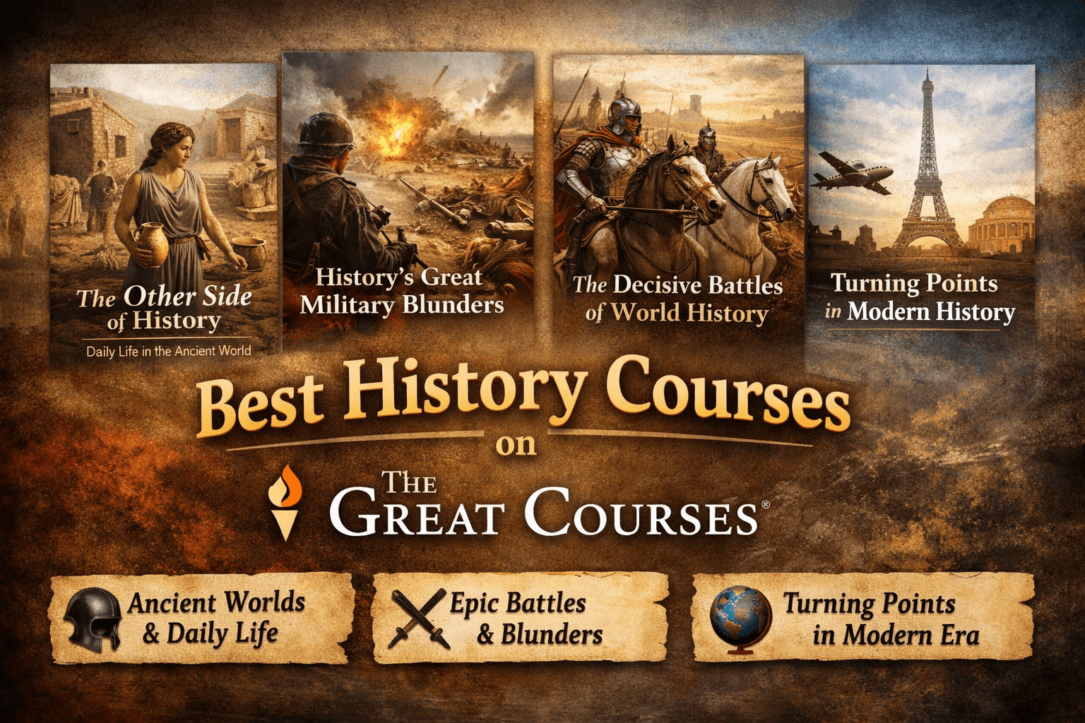 Best History Courses on The Great Courses