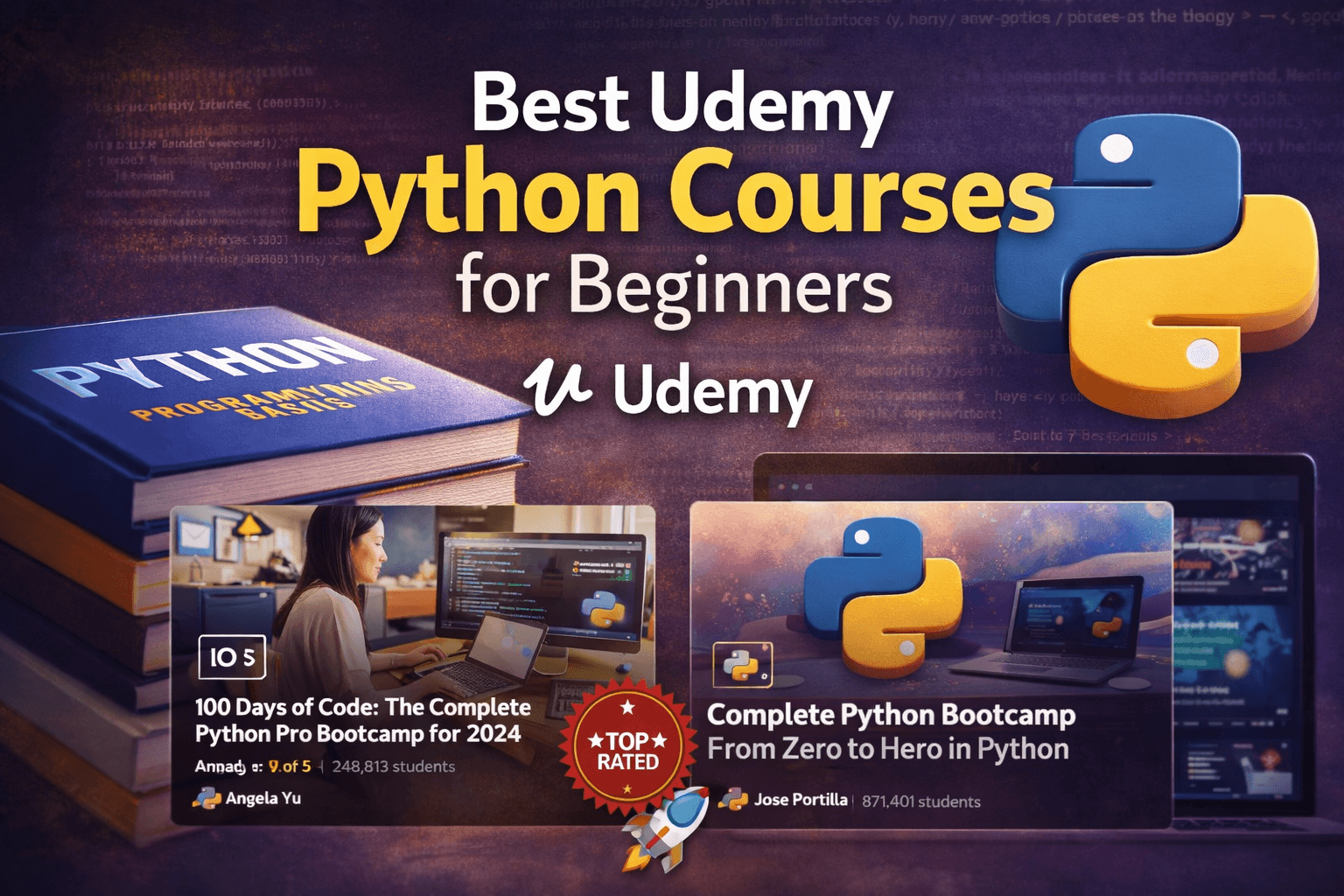 Best Udemy Python Courses for Beginners