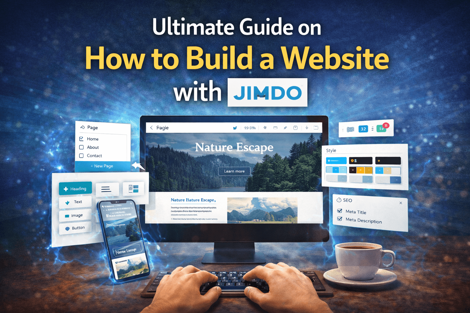 Ultimate Guide on How to Build a Website with Jimdo