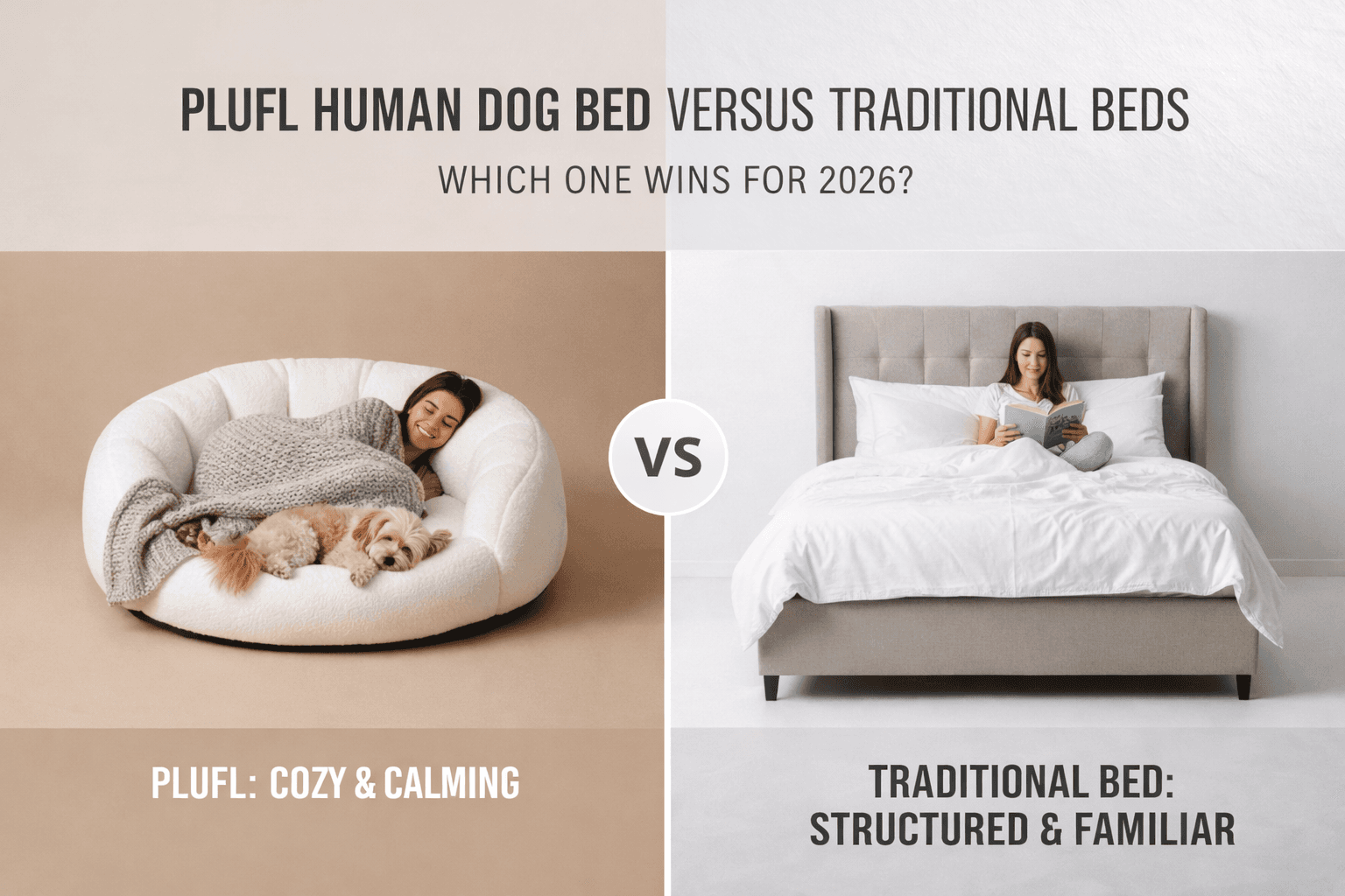 Plufl Human Dog Beds