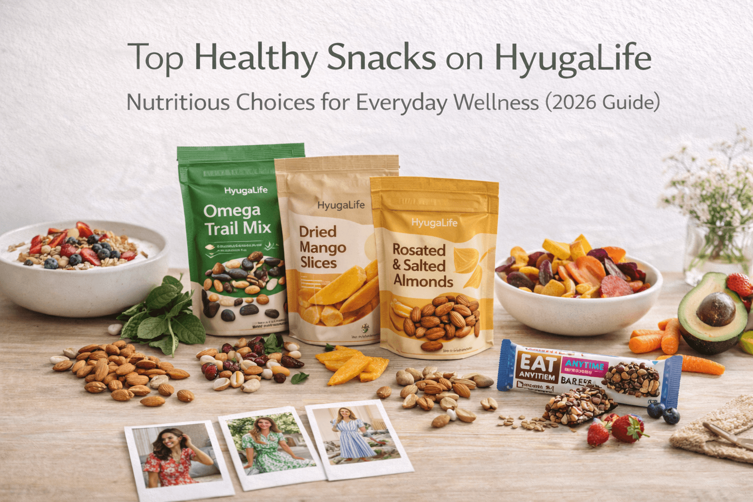 Top Healthy Snacks on HyugaLife