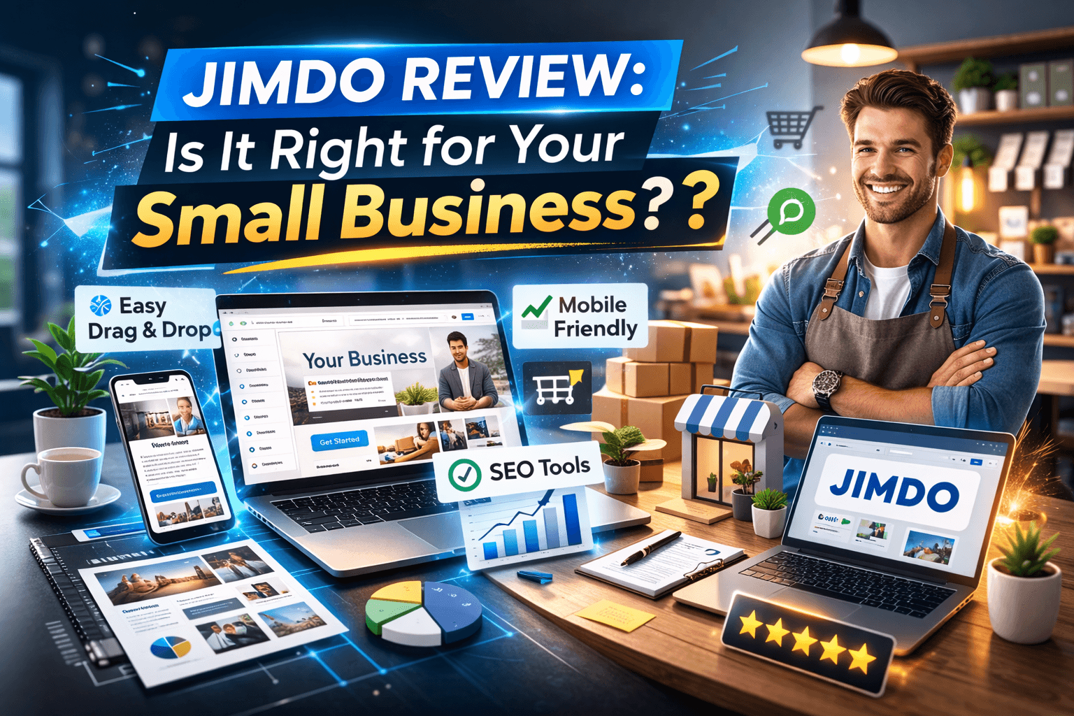 Jimdo Review Website Builder for Small Business