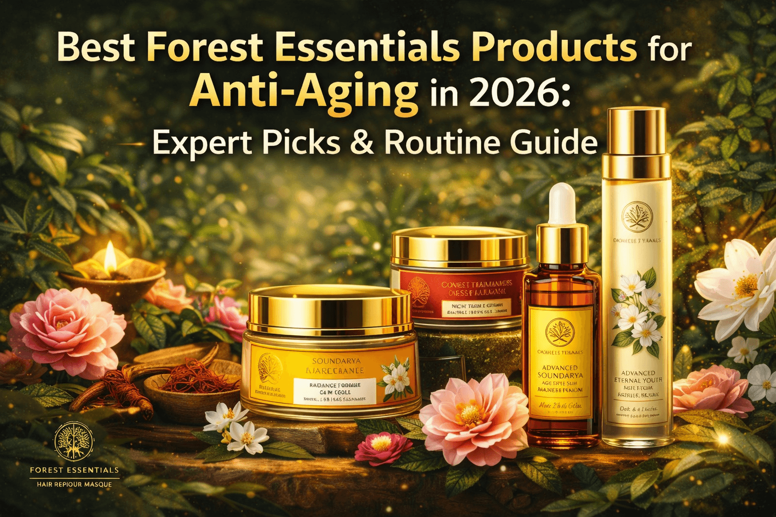 Best Forest Essentials Products for Anti-Ageing