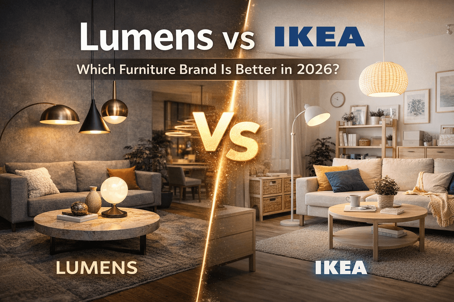 Lumens versus IKEA