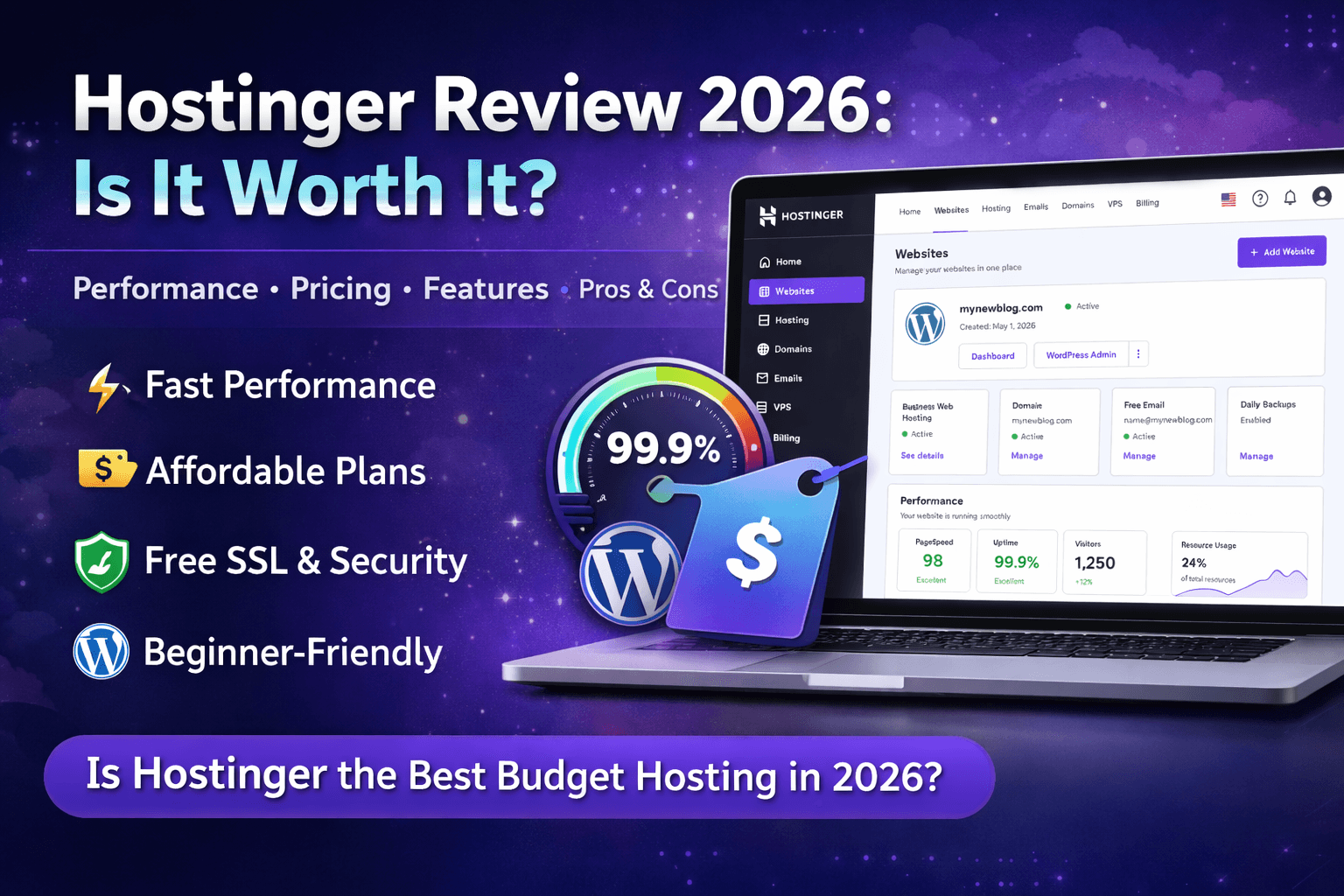 Hostinger Review 2026: Is It Worth It?