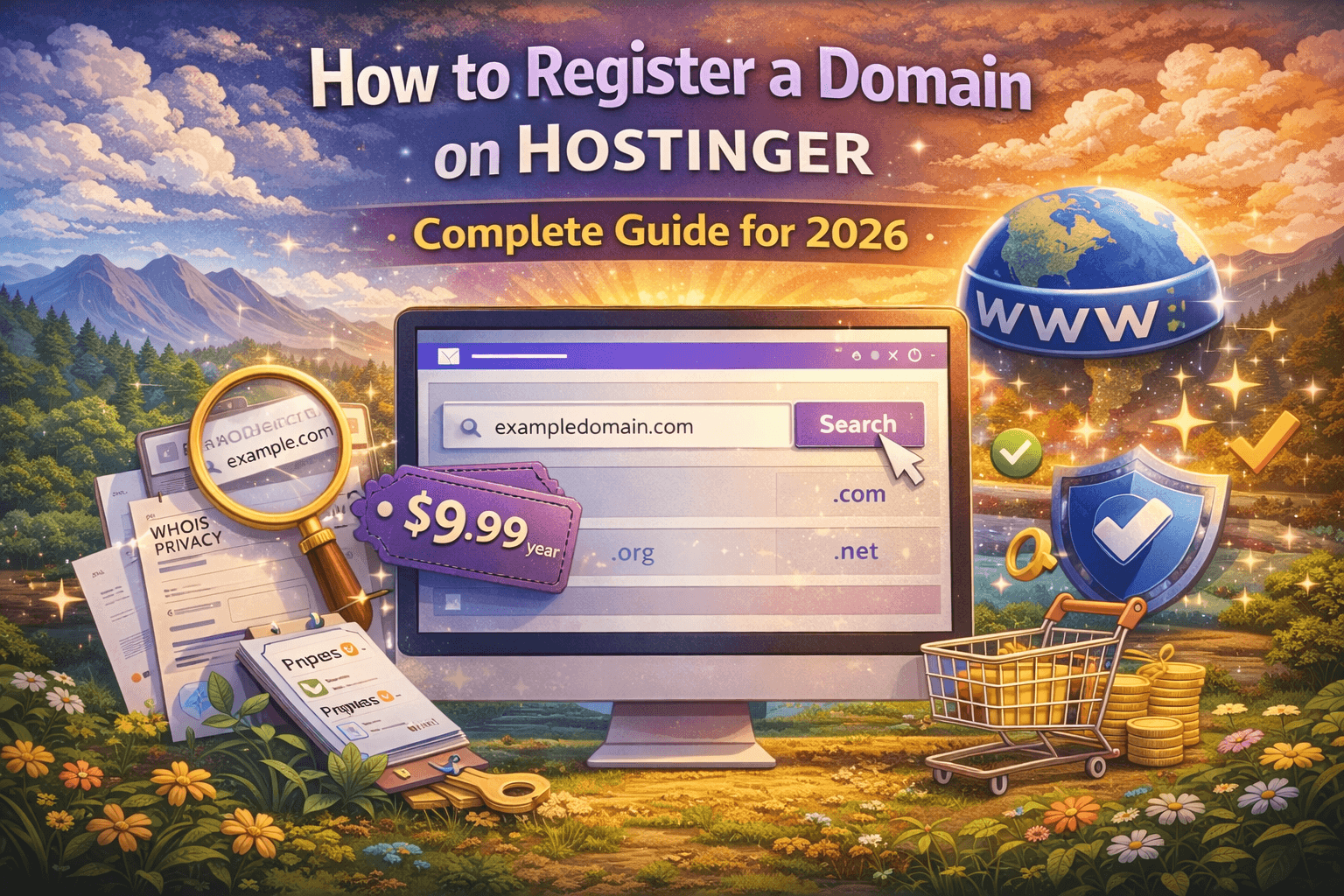 How to Register a Domain on Hostinger: Complete Guide for 2026