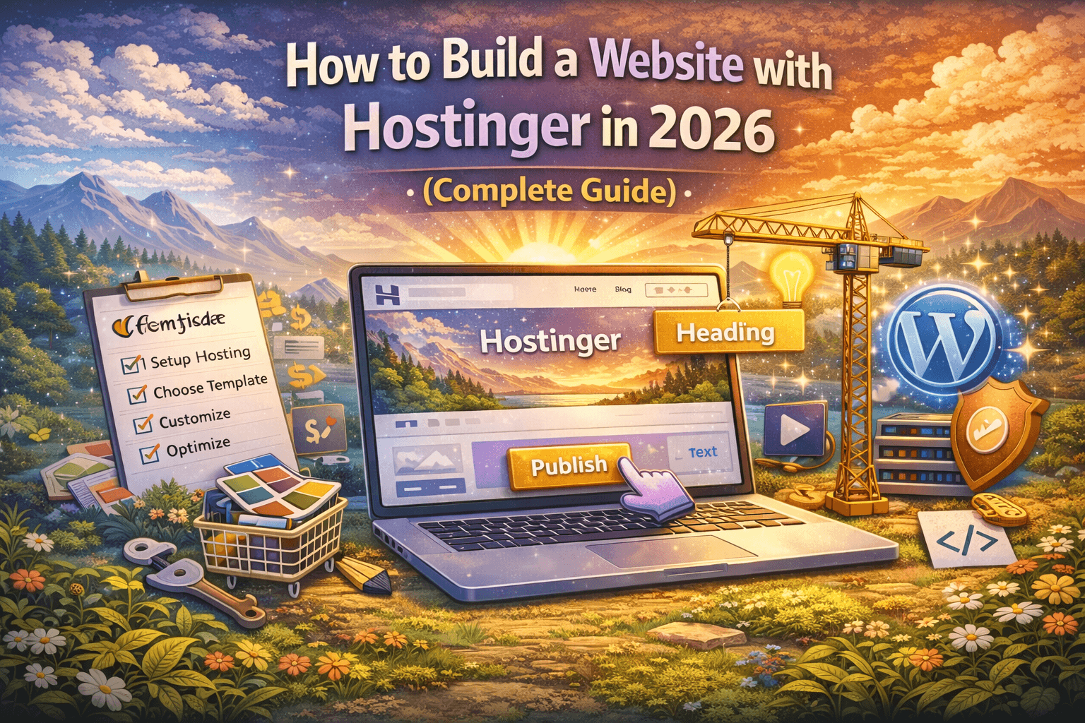 How to Build a Website with Hostinger in 2026 (Complete Guide)