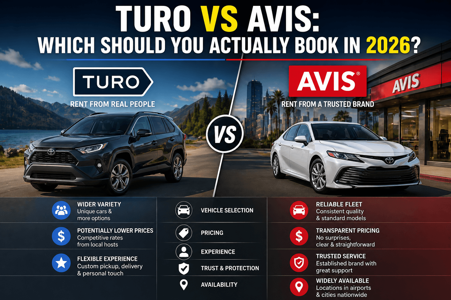 Turo versus Avis