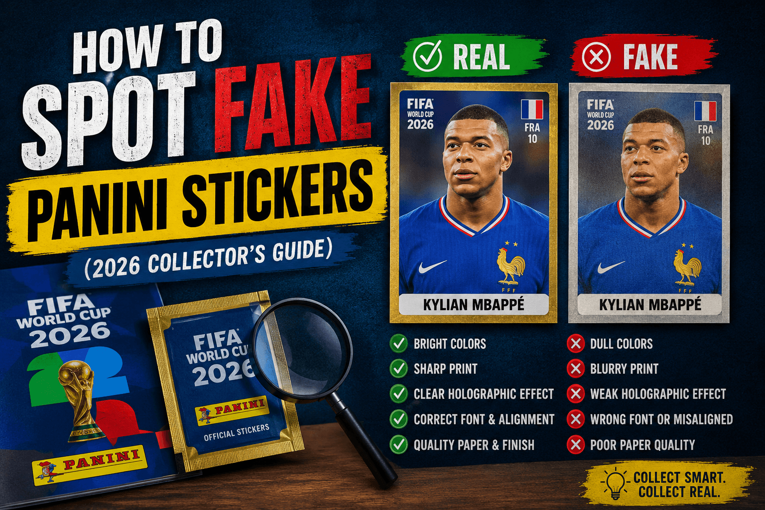 How to Spot Fake Panini Stickers (2026 Collector’s Guide)