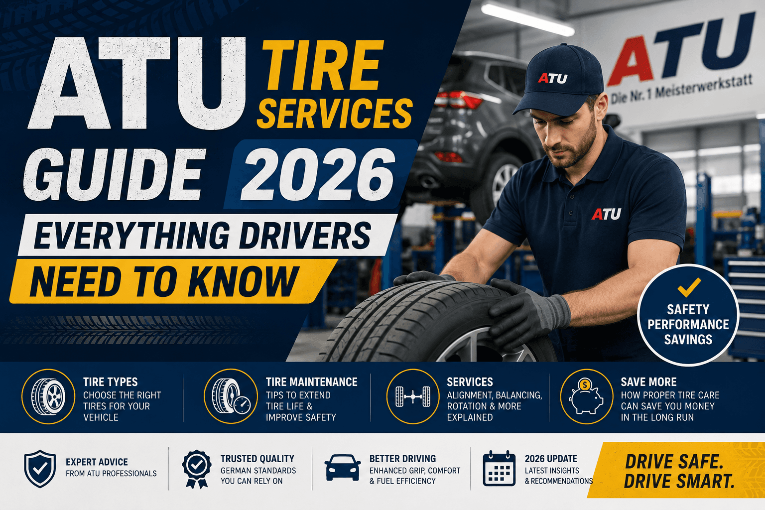 ATU Tire Services Guide 2026: Everything Drivers Need to Know