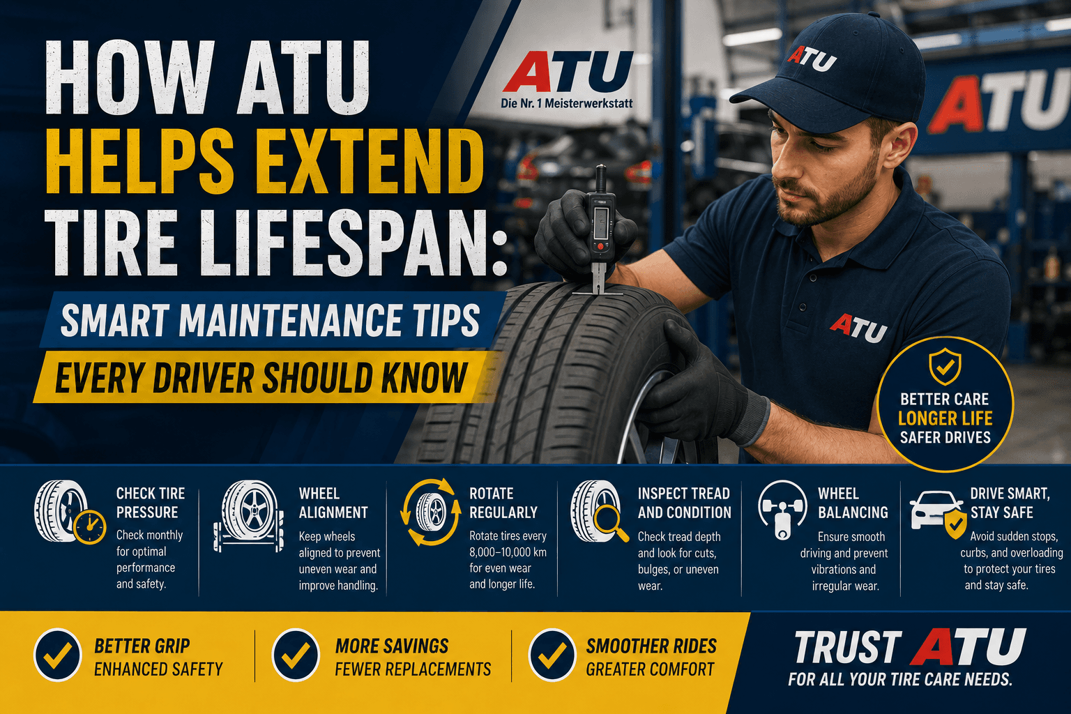 How ATU Helps Extend Tire Lifespan: Smart Maintenance Tips Every Driver Should Know