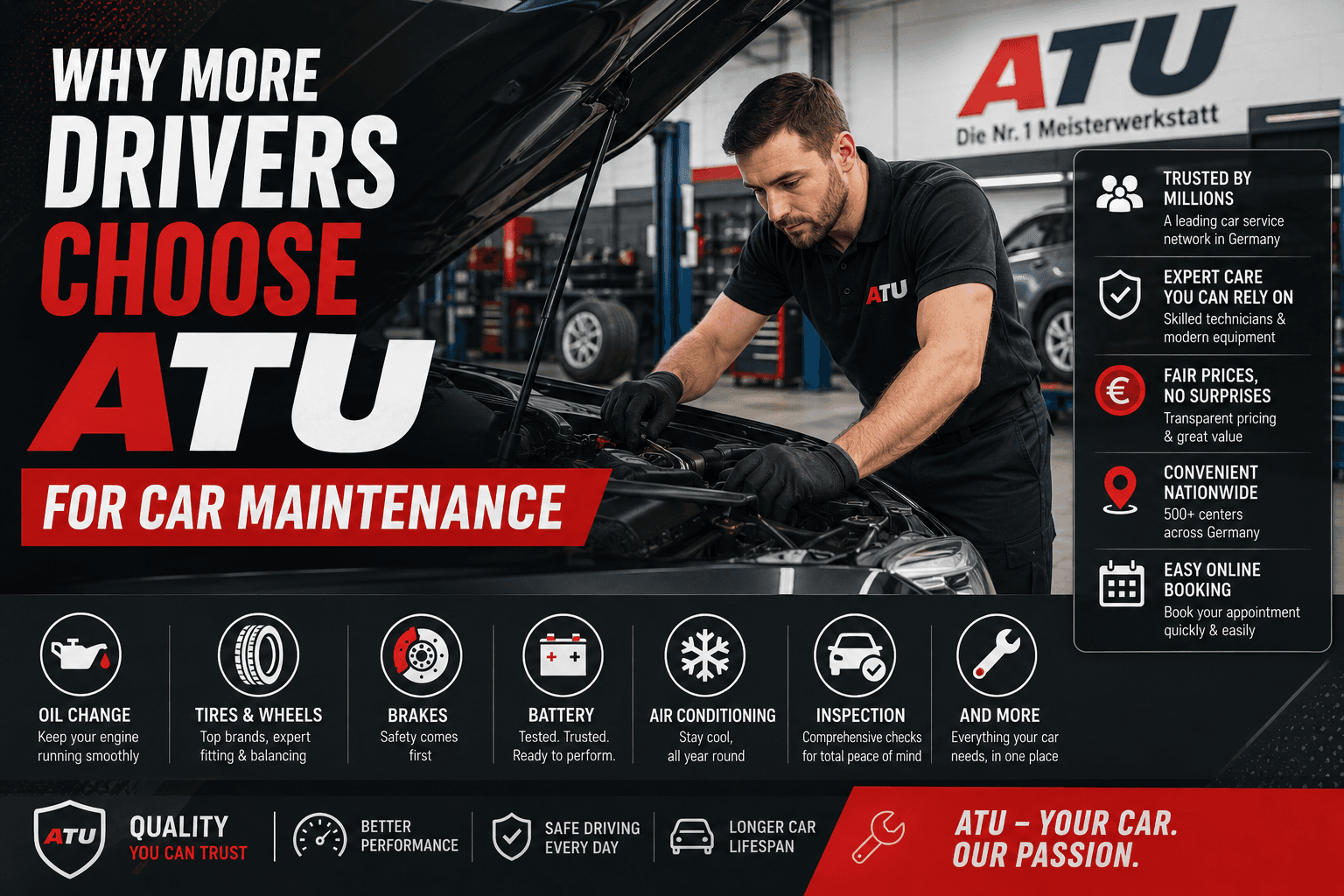 Why More Drivers Choose ATU for Car Maintenance