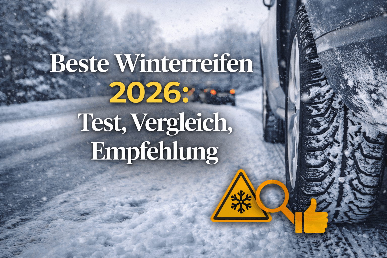 Beste Winterreifen 2026: Test, Vergleich, Empfehlung