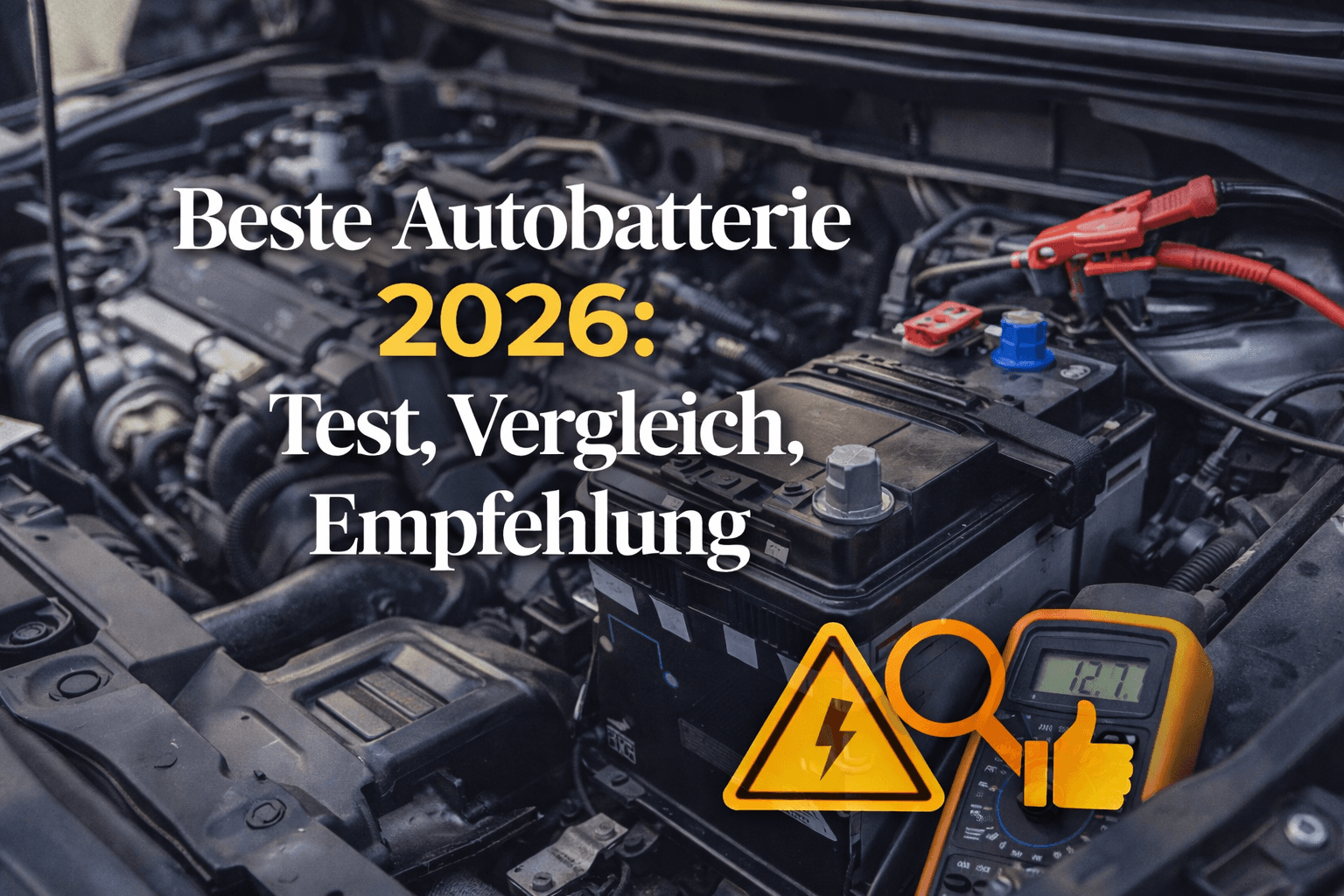 Beste Autobatterie 2026: Test, Vergleich, Empfehlung