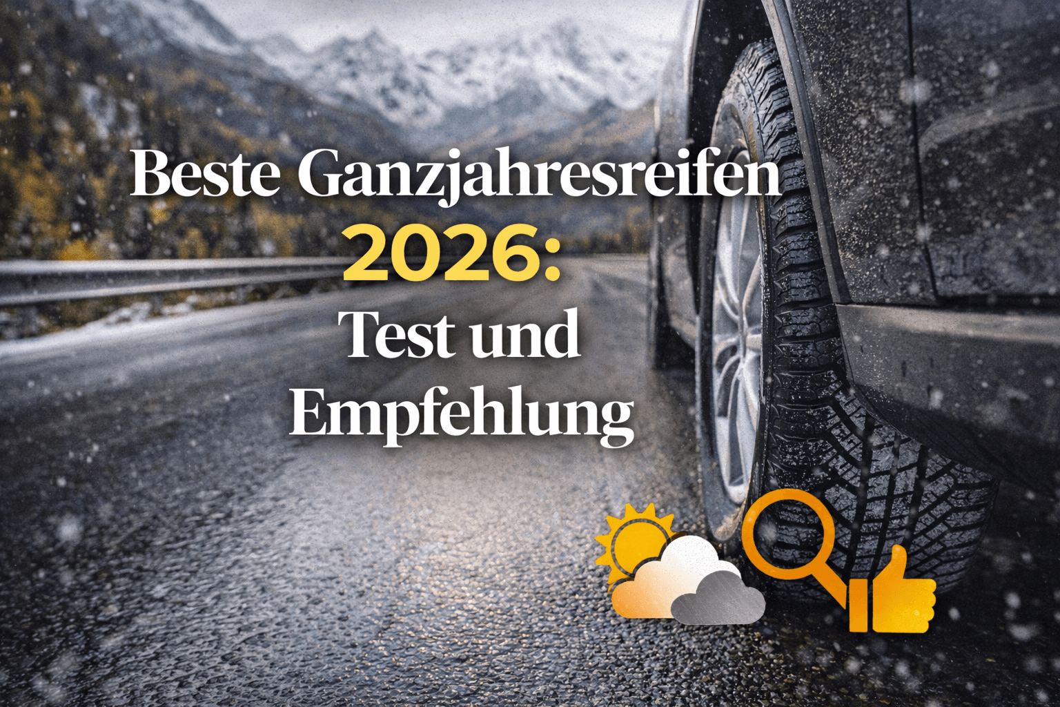 Beste Ganzjahresreifen 2026: Test und Empfehlung