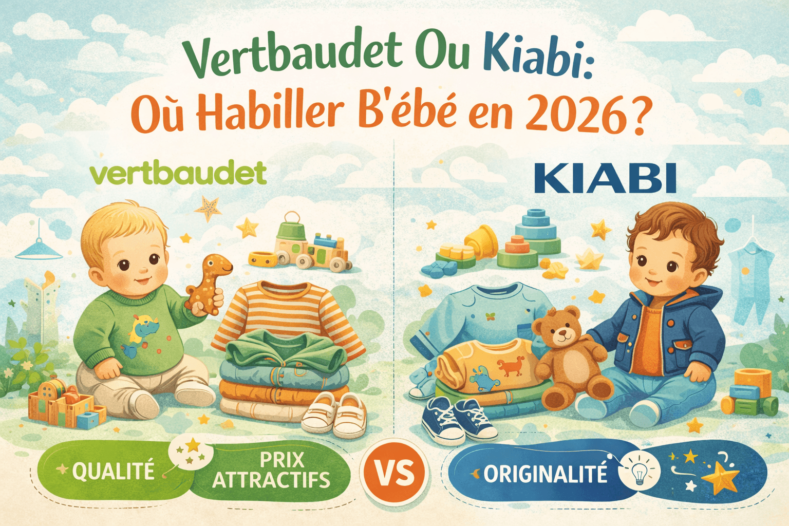 Vertbaudet Ou Kiabi: Où Habiller Bébé en 2026?
