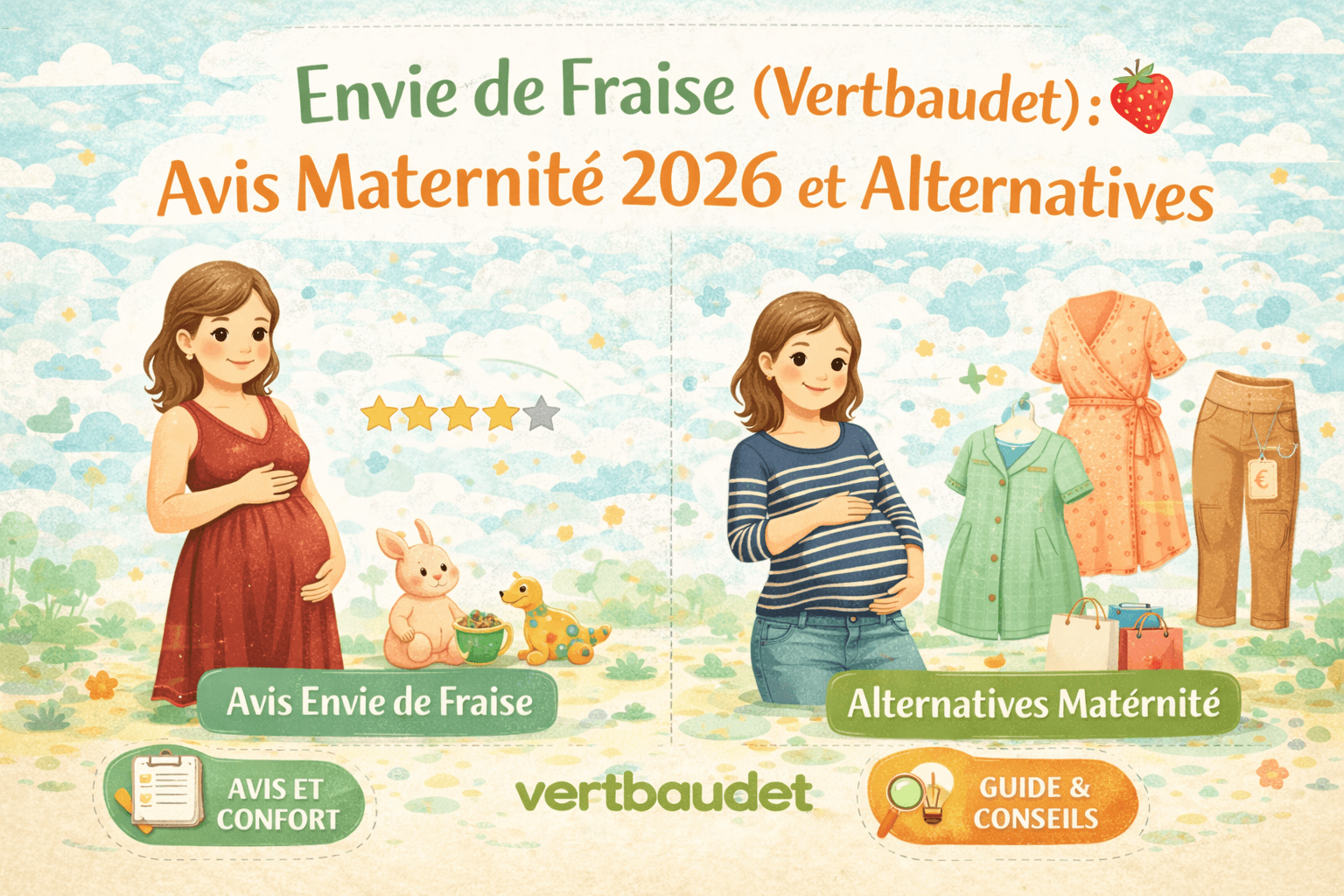 Envie de Fraise (Vertbaudet): Avis Maternité 2026 et Alternatives