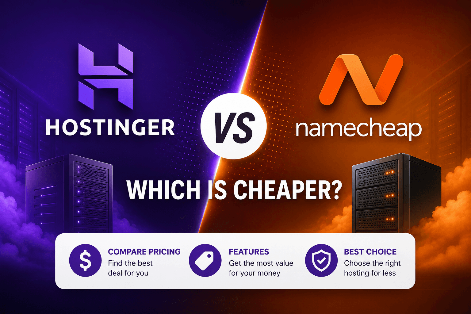 Hostinger vs Namecheap Which Is Cheaper