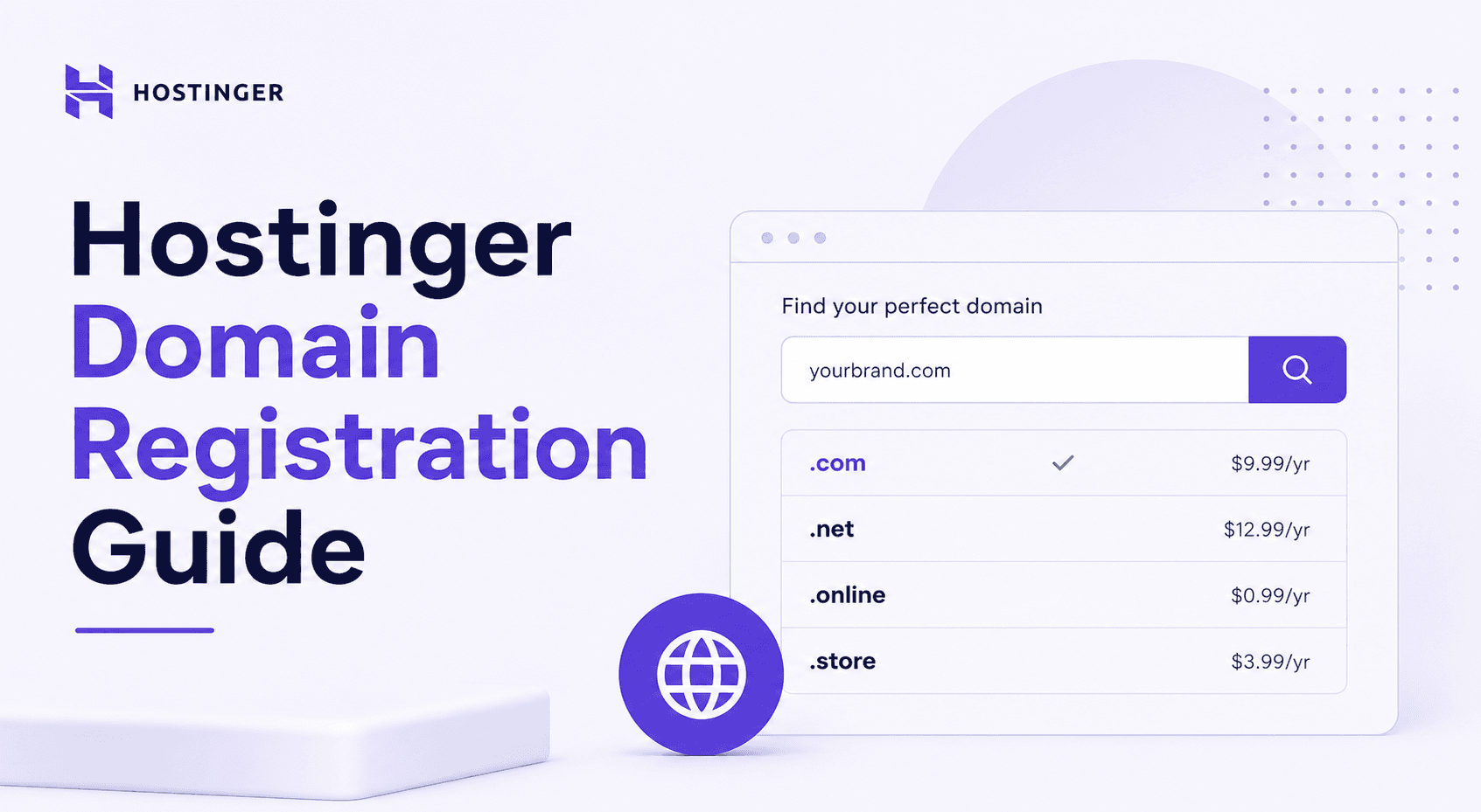 Hostinger Domain Registration