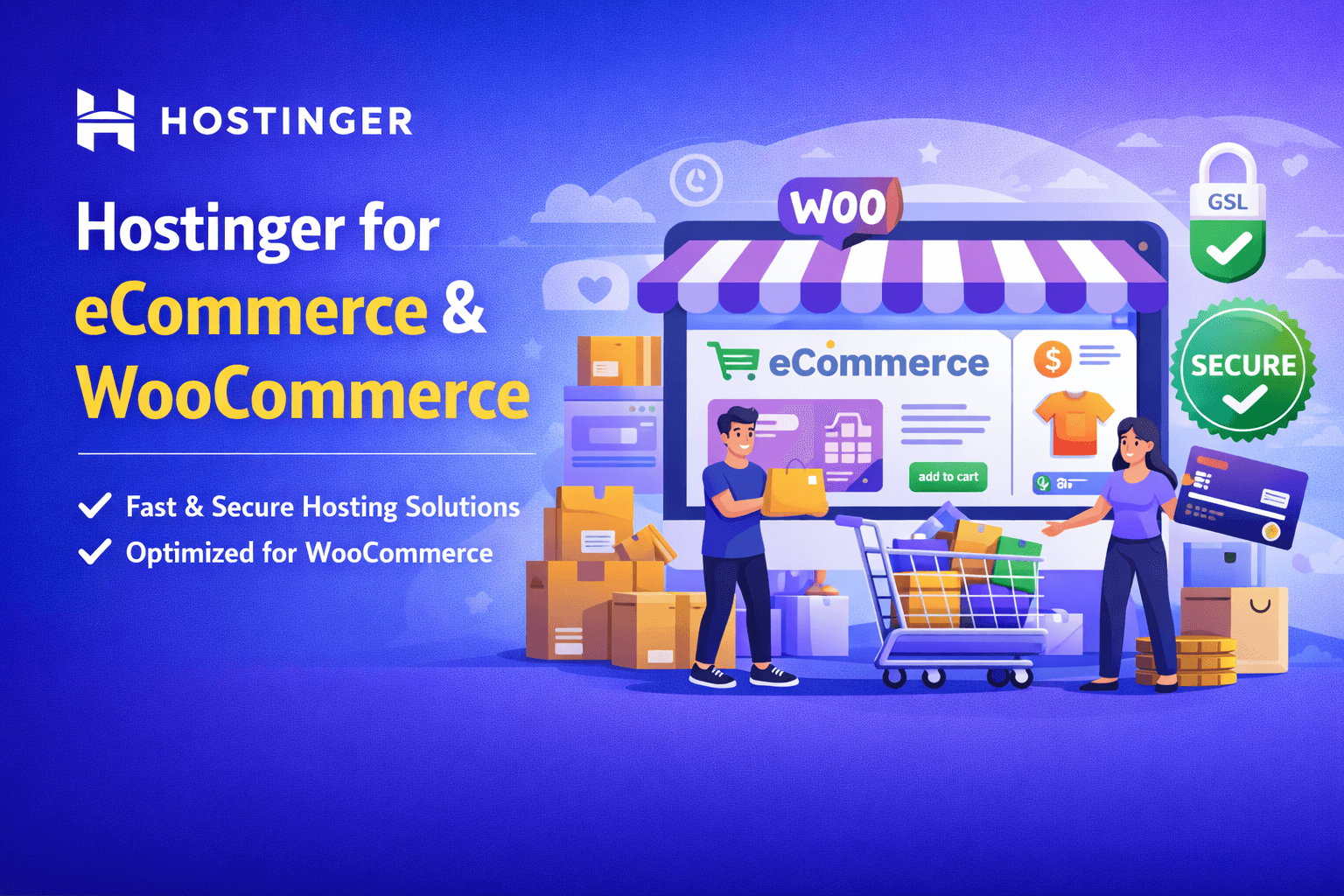 Hostinger for eCommerce and WooCommerce